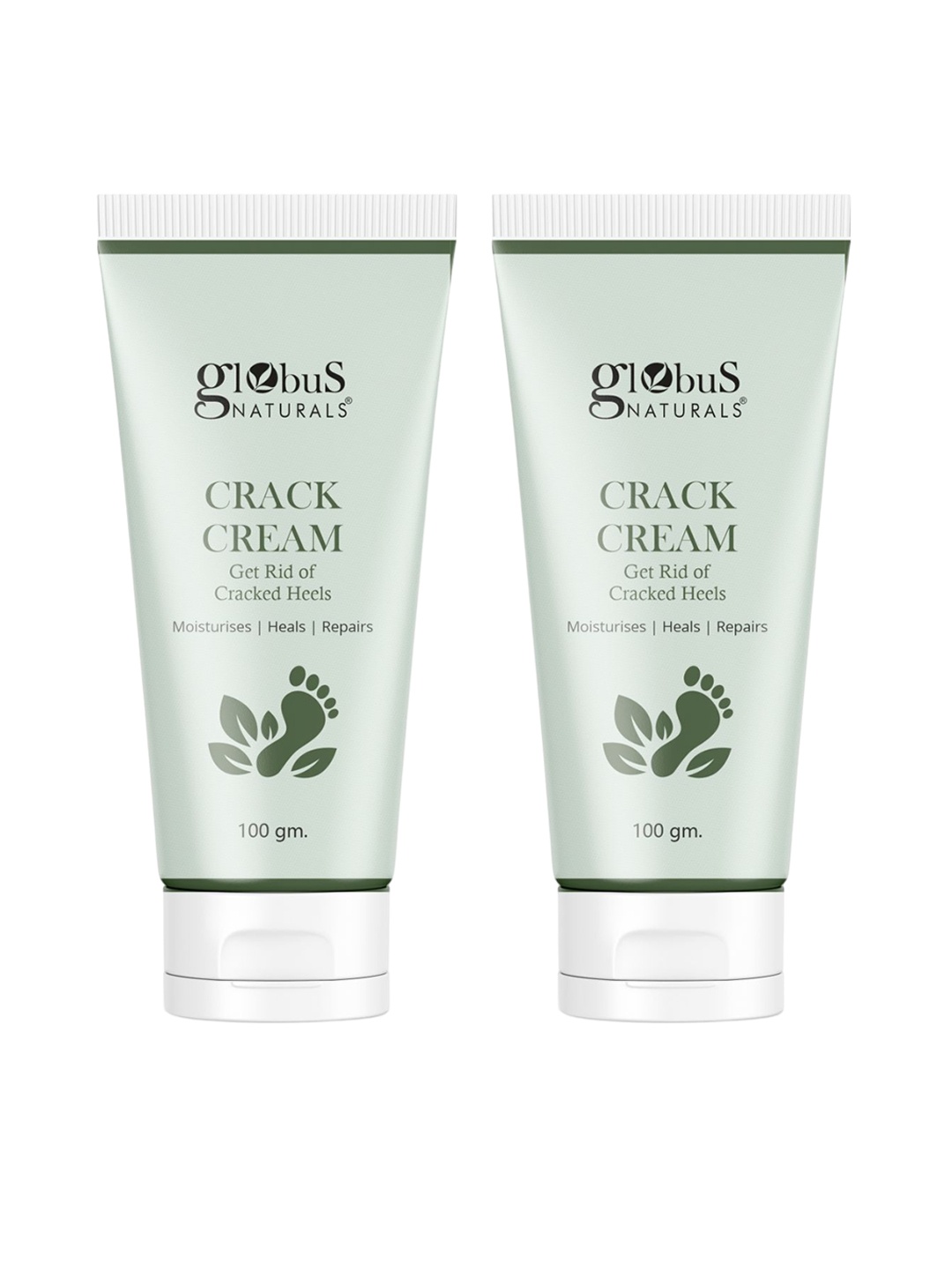 

Globus naturals Set Of 2 Crack Cream With Aloe Vera-100g Each, Na