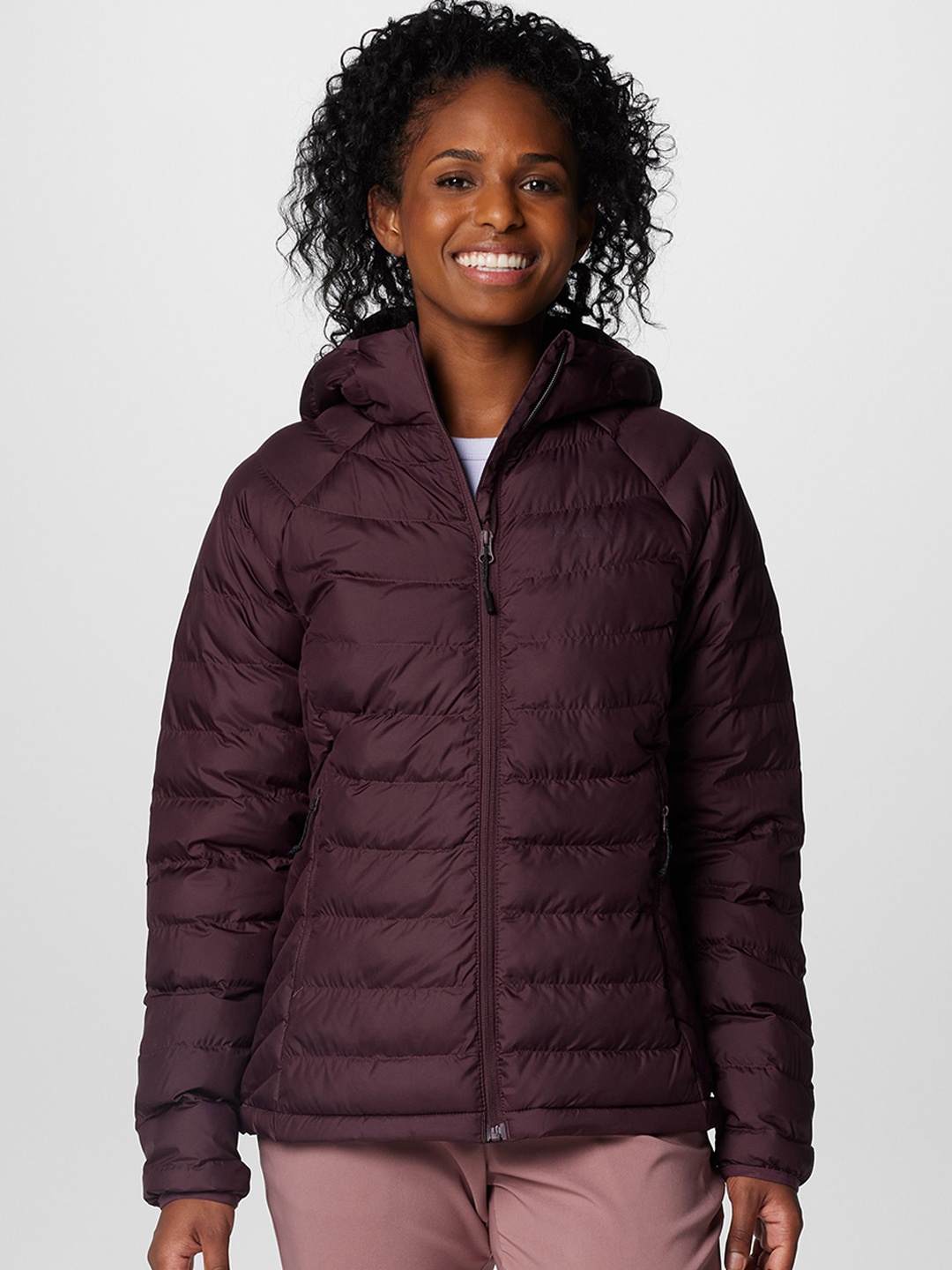 

Columbia Powder Lite II Hooded Jacket, Red