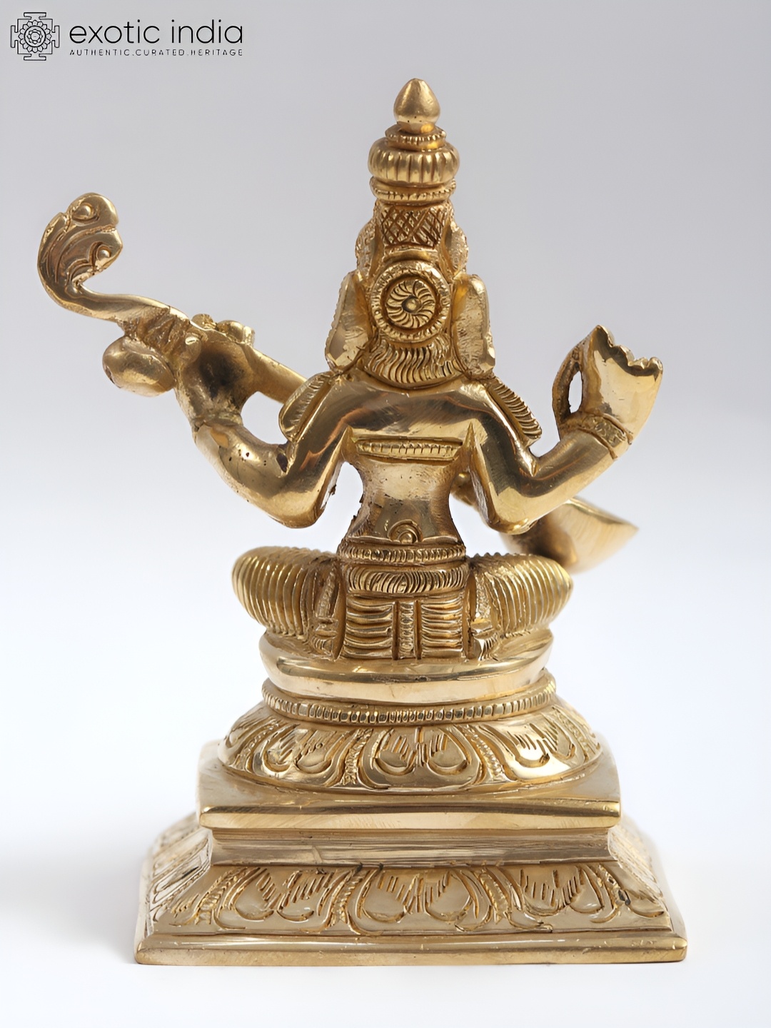 

Exotic India Gold-Toned Religious Idol Showpiece