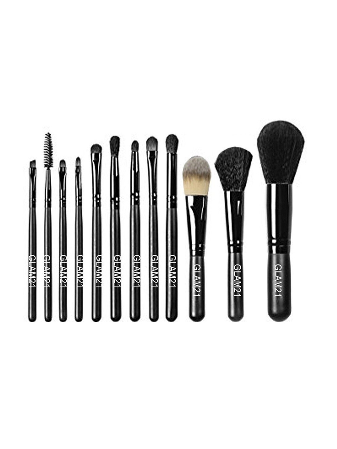 

Yoana Set of 12 Makeup Brushes Kit Box, Black