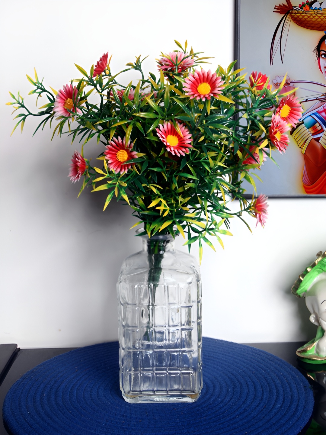 

FOLIYAJ Green 2 Pieces Artificial Plant