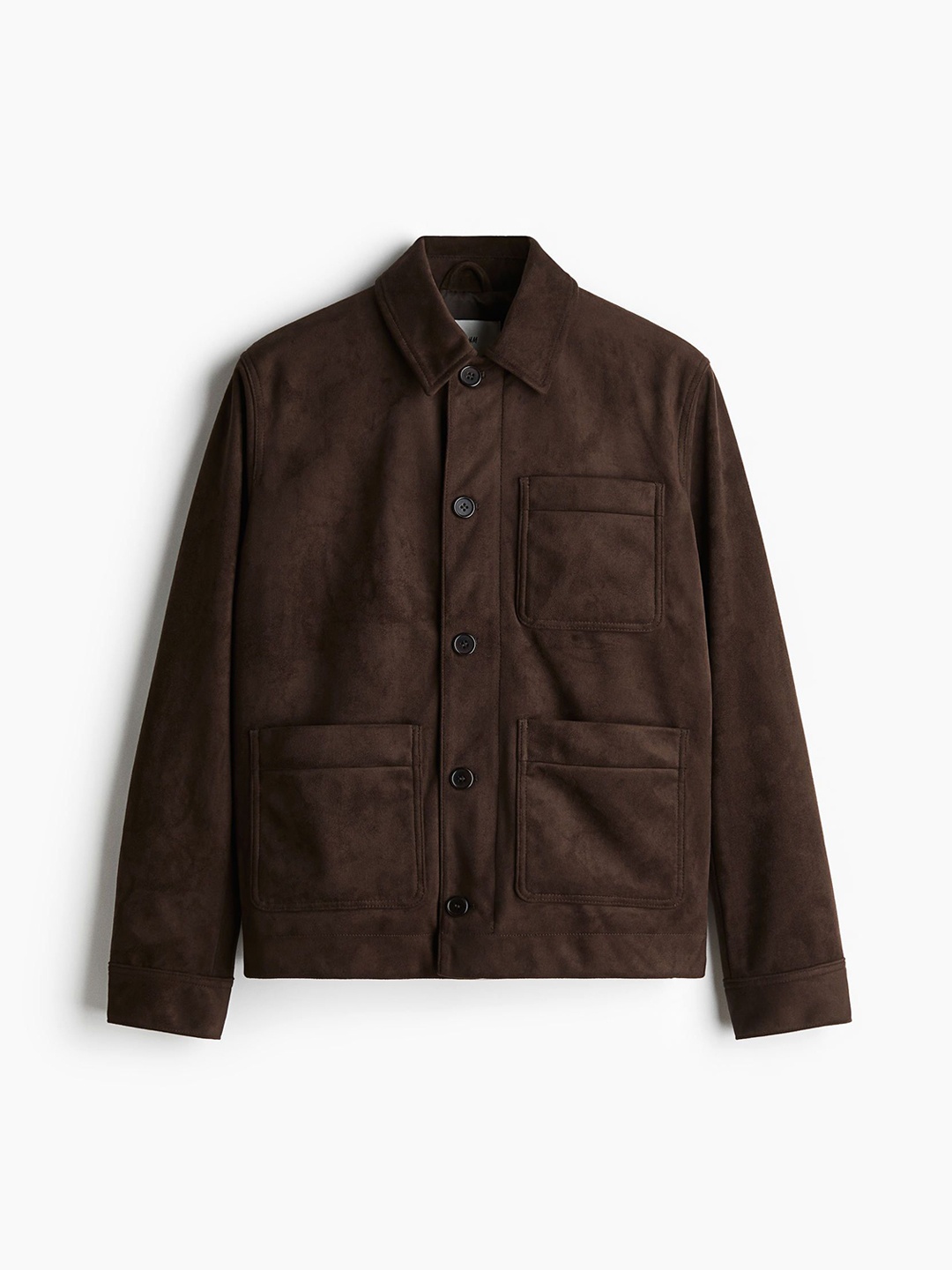 

H&M Men Long Sleeves Jacket, Brown