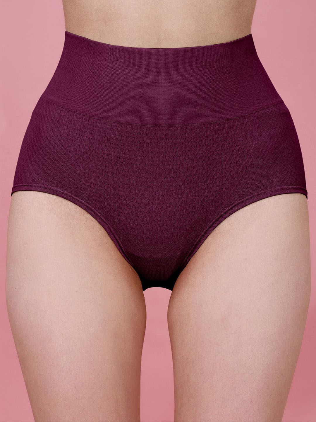 

Trendmalls Tummy Seamless Shapewear, Burgundy