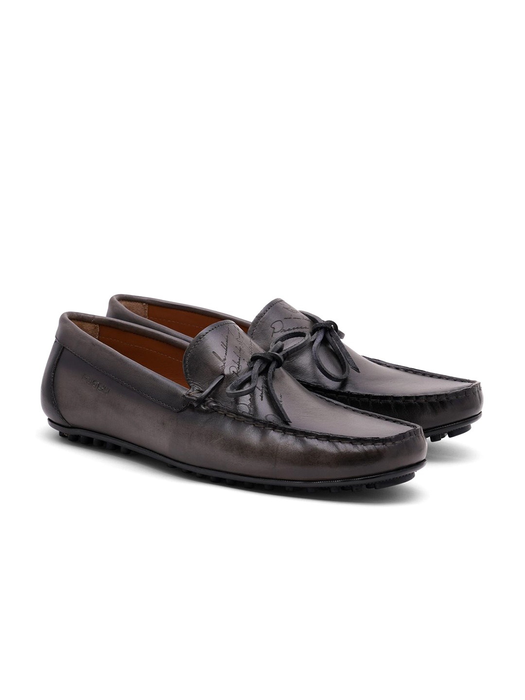 

Ruosh Men Leather Derbys, Grey