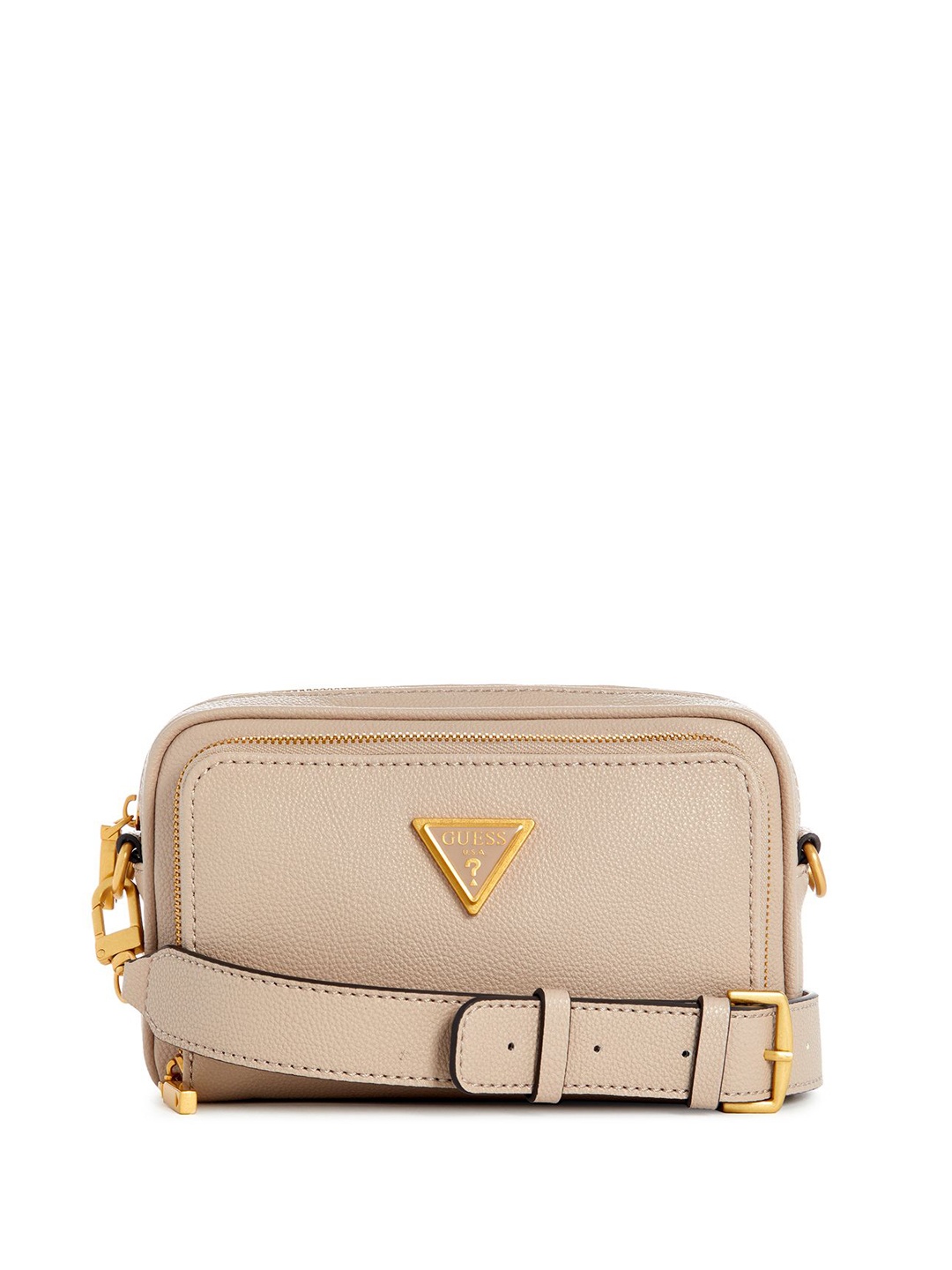 

GUESS PU Solid Bag with Crossbody Bag, Taupe