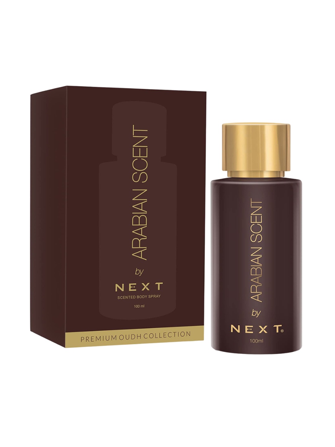 

NEXT CARE Arabian Scent Luxury Oudh Long Lasting Eau De Parfum -100ml, Maroon