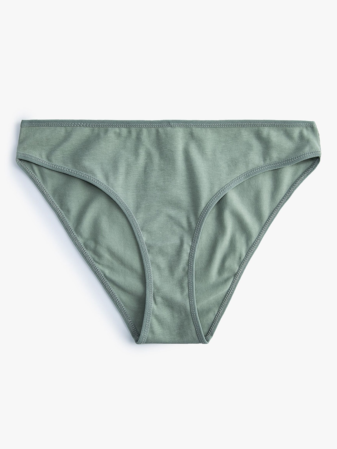 

Koton Mid Rise Basic Briefs- 8684287560659, Grey