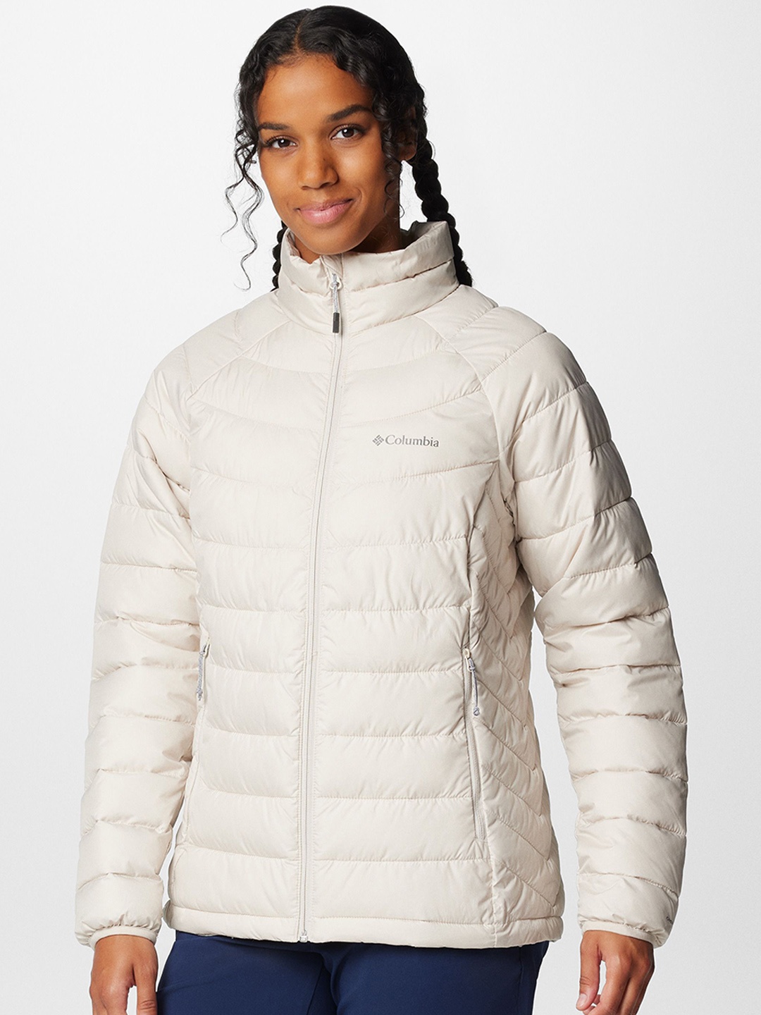 

Columbia Powder Lite II Full Zip Jacket, Beige