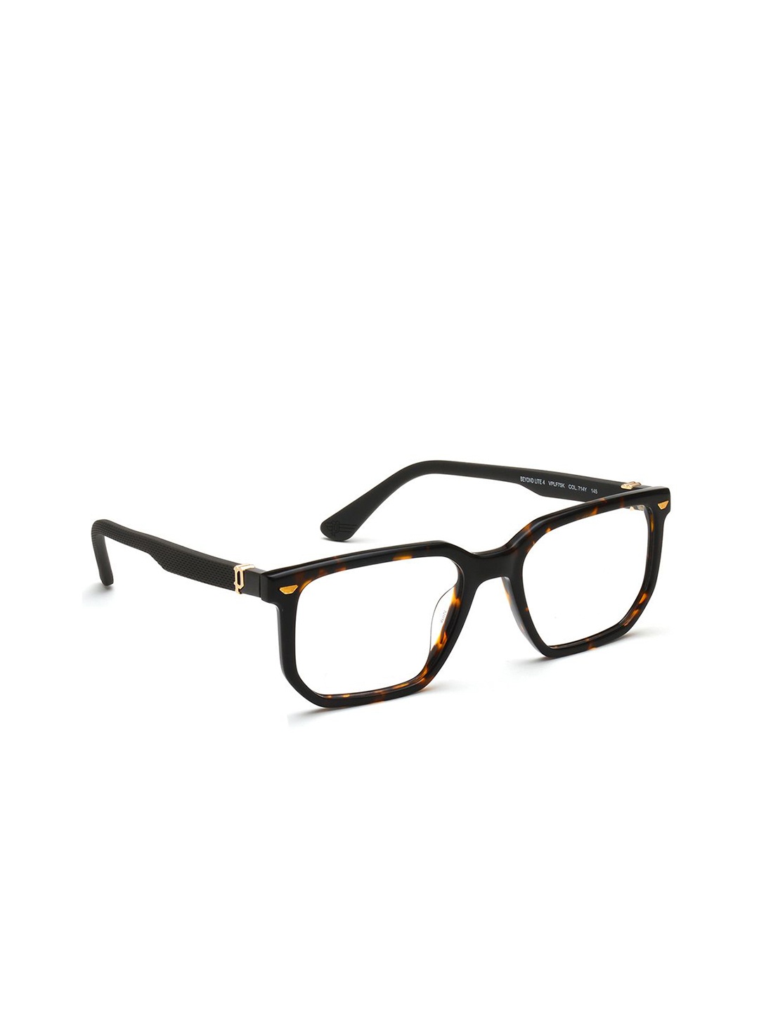 

Police Men Abstract Printed Full Rim Square Frames, Brown