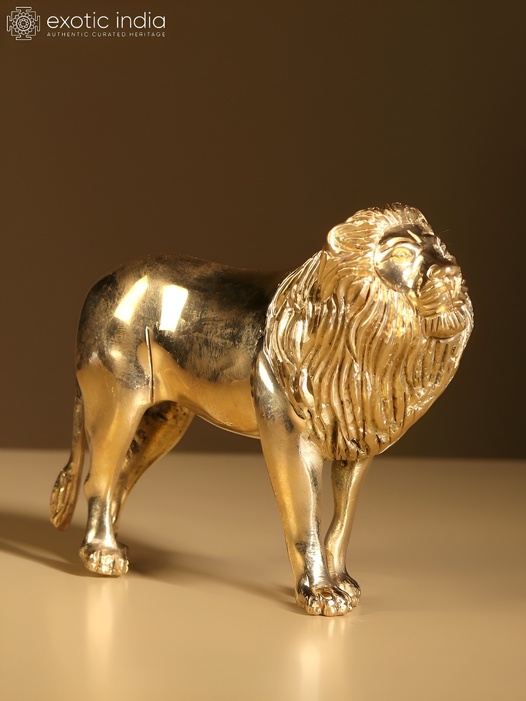 

Exotic India Gold-Toned Figurine Showpiece