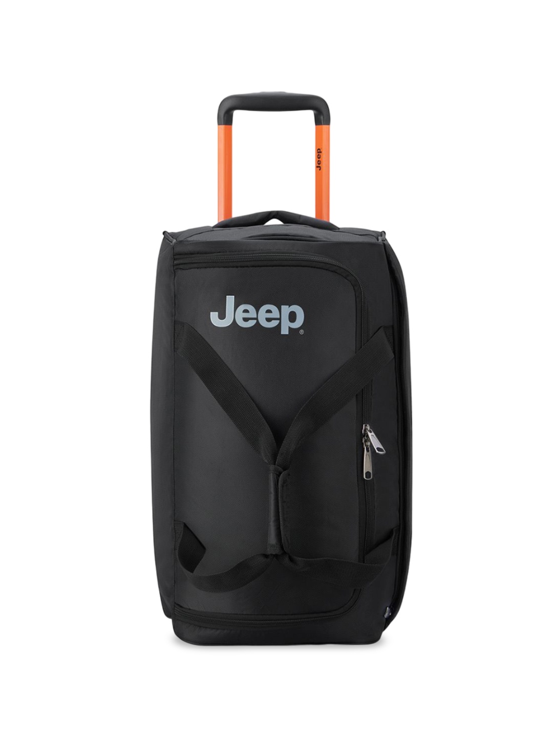 

Jeep Unisex Soft Medium-Duffle Trolley Bag, Black