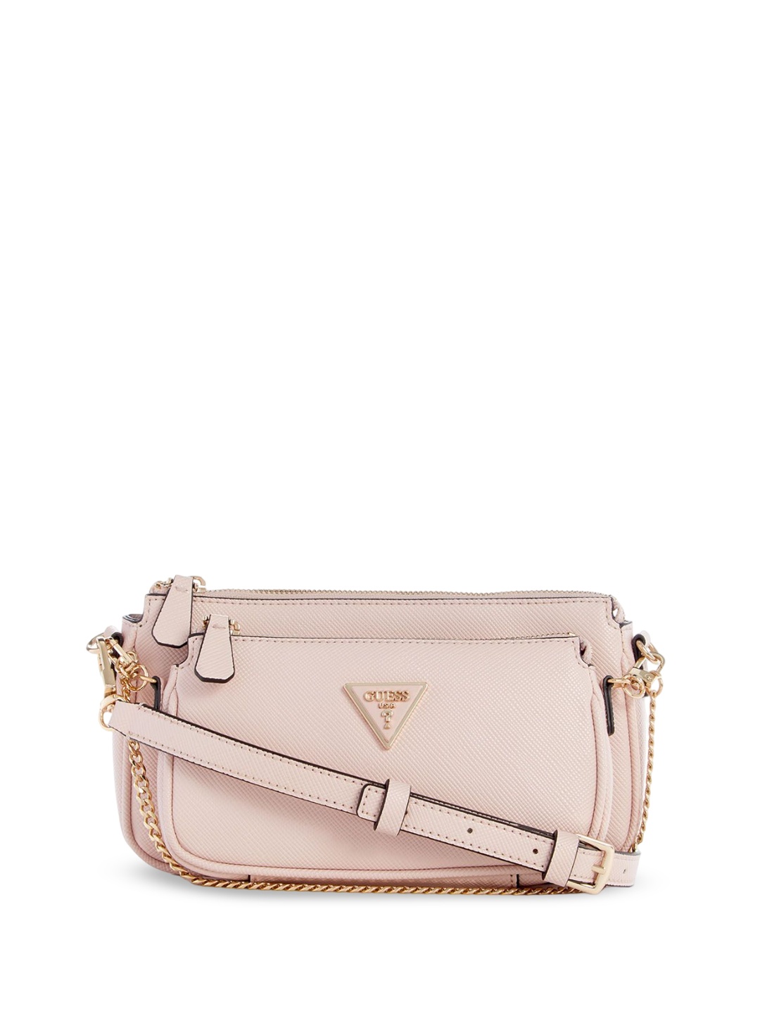 

GUESS PU Structured Sling Bag, Rose