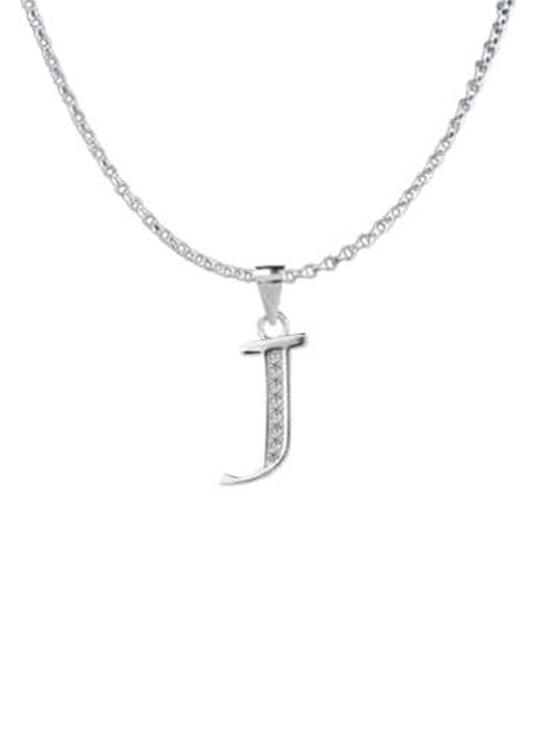

Paavni Rhodium-Plated Contemporary Pendants, Silver