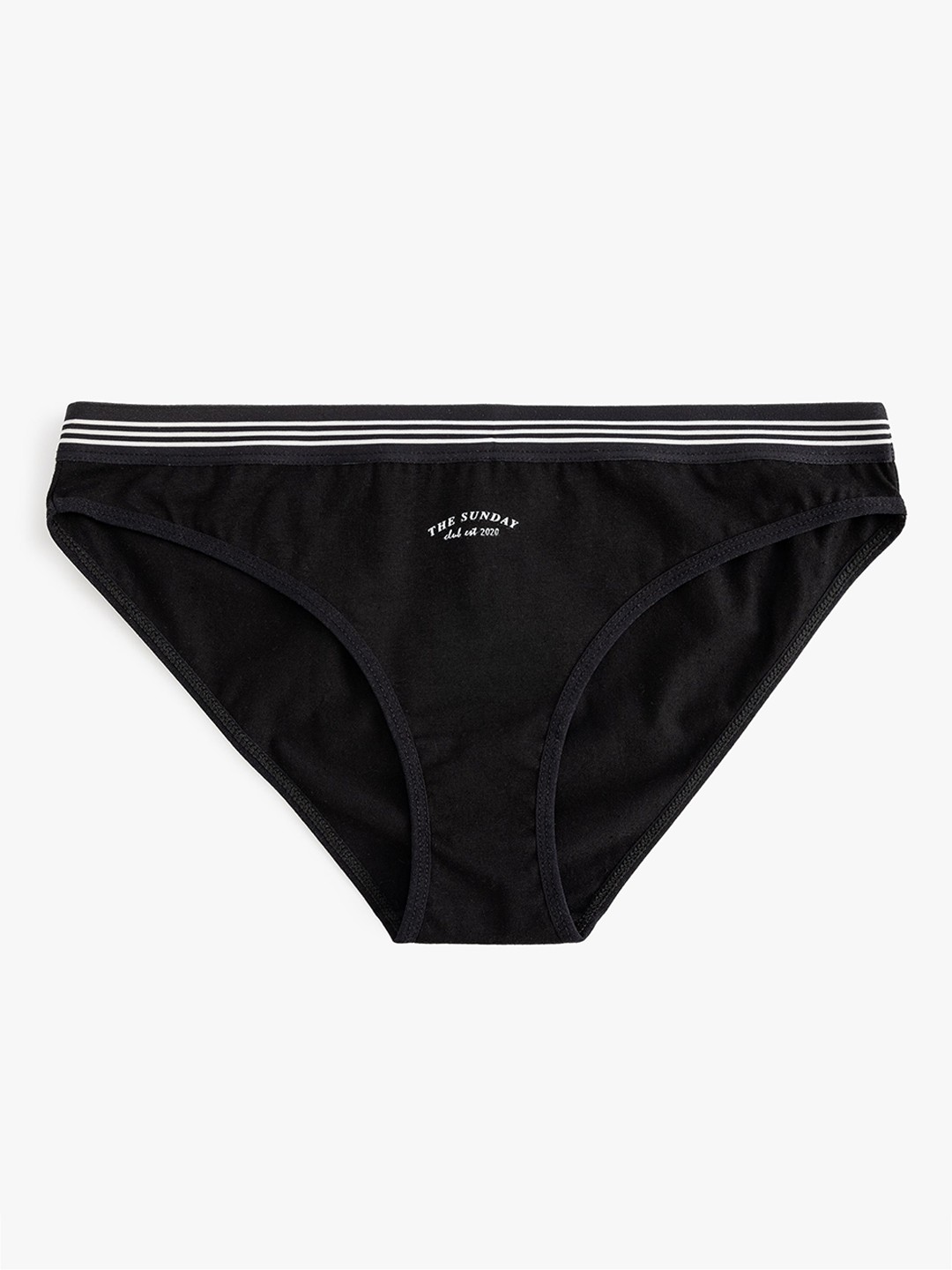 

Koton Cotton Basic Briefs8684288342698, Black