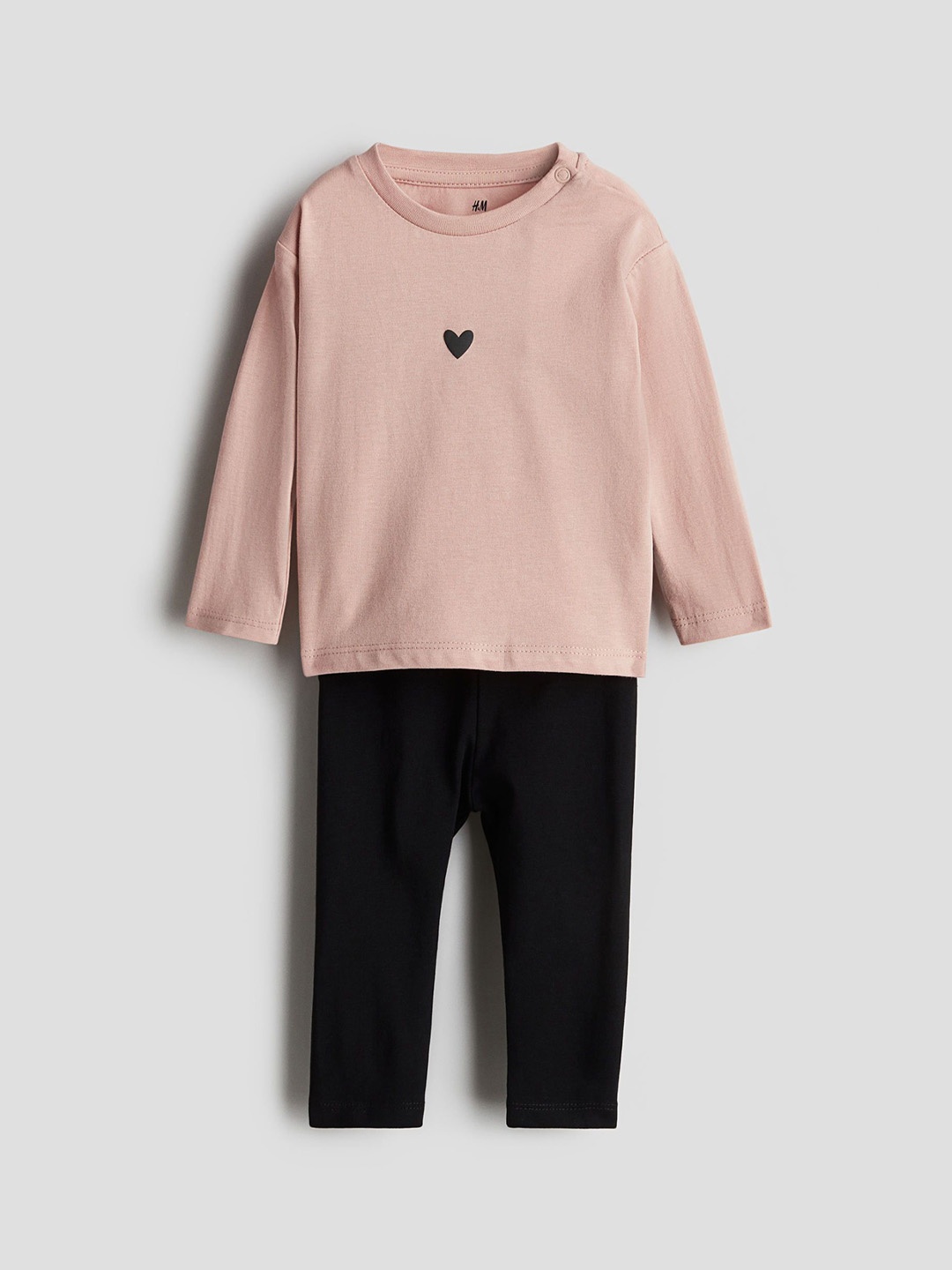 

H&M Boys T-shirt With Trousers, Pink