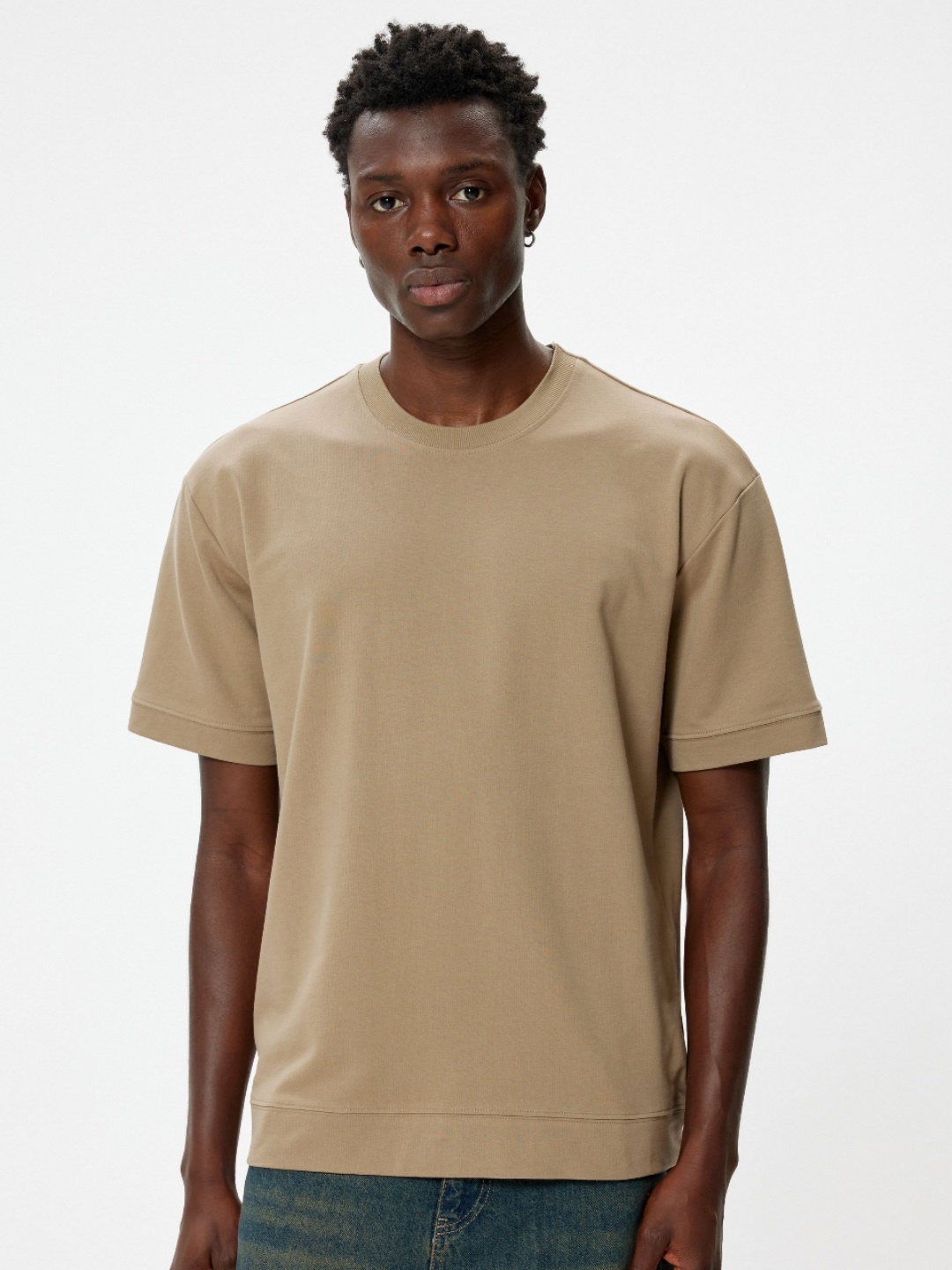 

Koton Men Pockets T-shirt, Brown