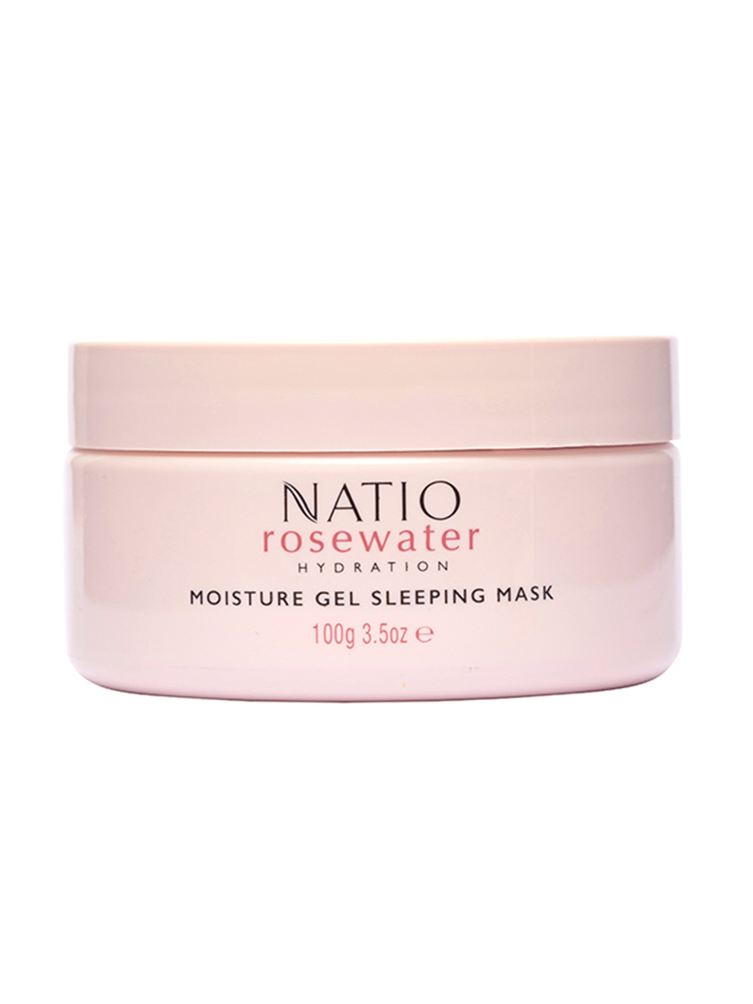

Natio Rosewater Hydration Moisture Gel Sleeping Mask - 100g, Pink