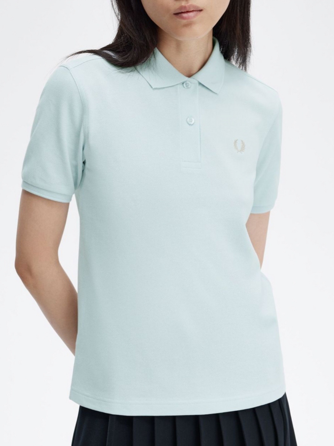 

Fred Perry Women Polo Collar T-shirt, Blue