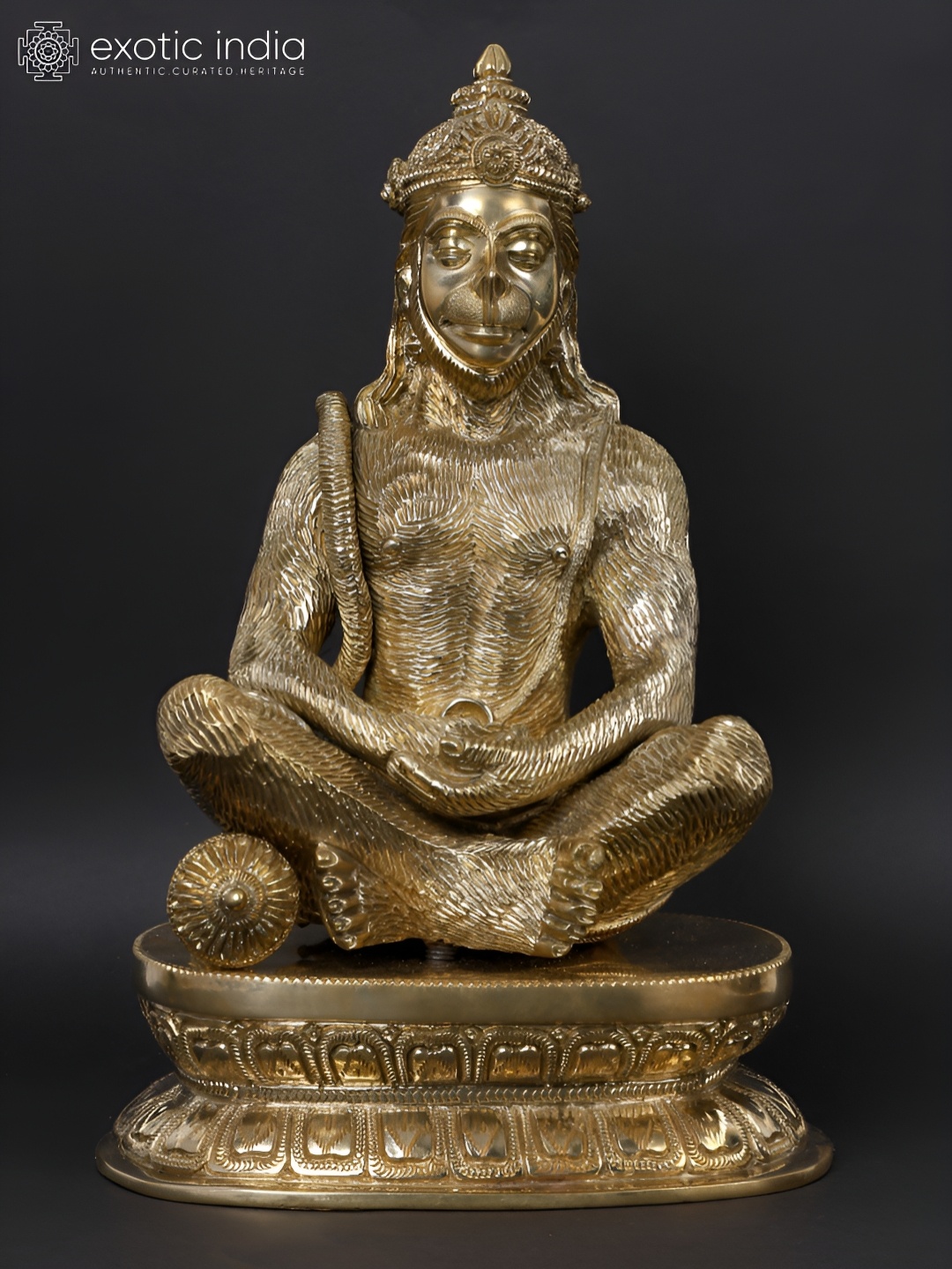 

Exotic India Gold-Toned Religious Idol Showpiece