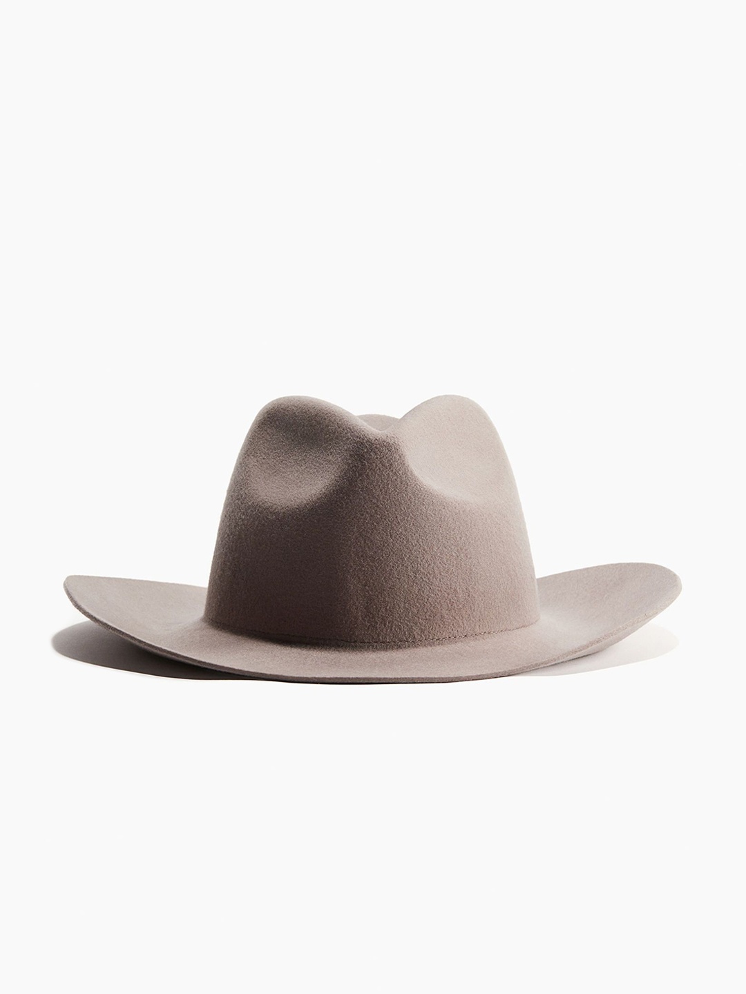 

H&M Women Felted Cowboy Hat, Beige