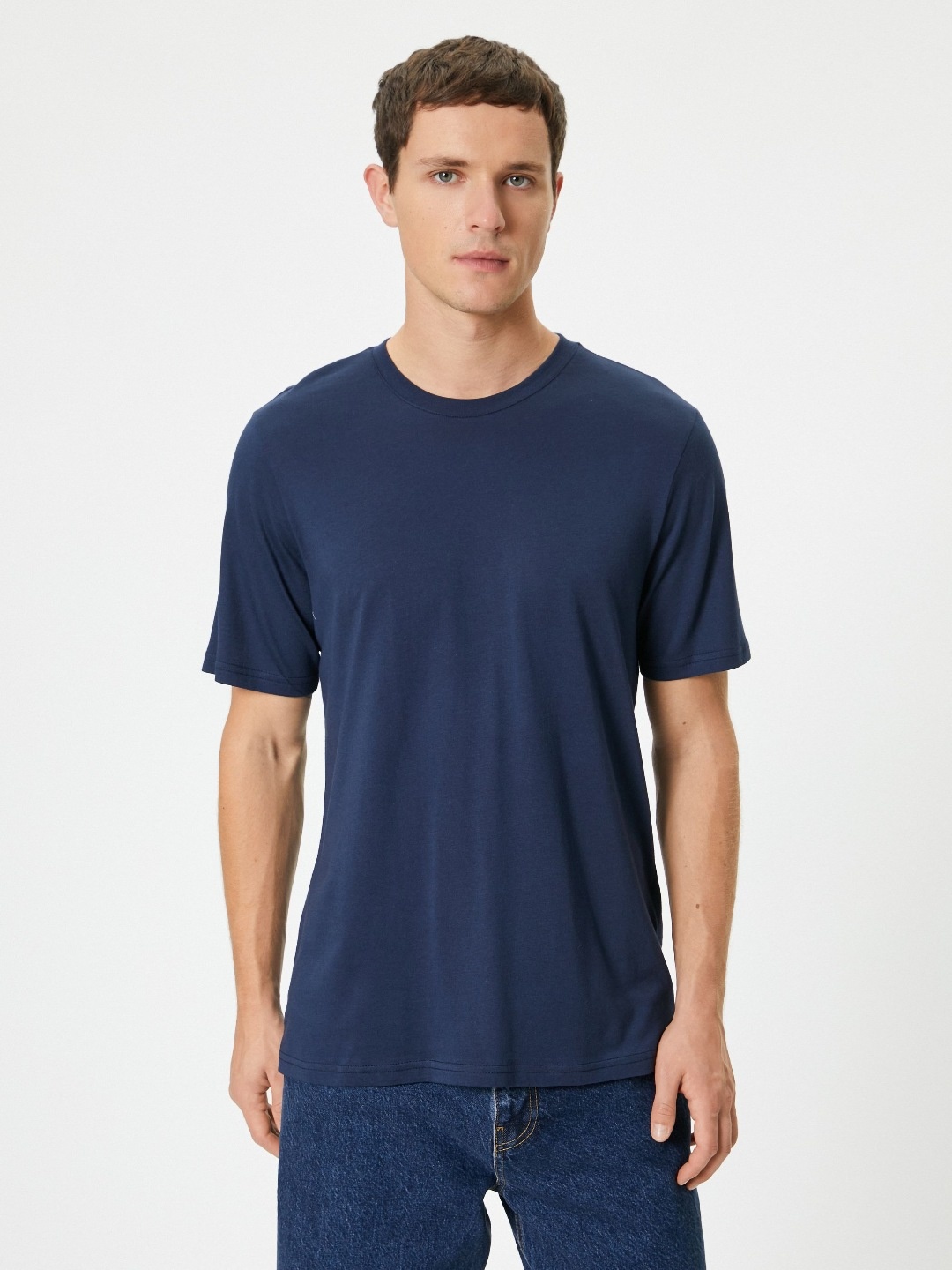 

Koton Men Pockets T-shirt, Navy blue