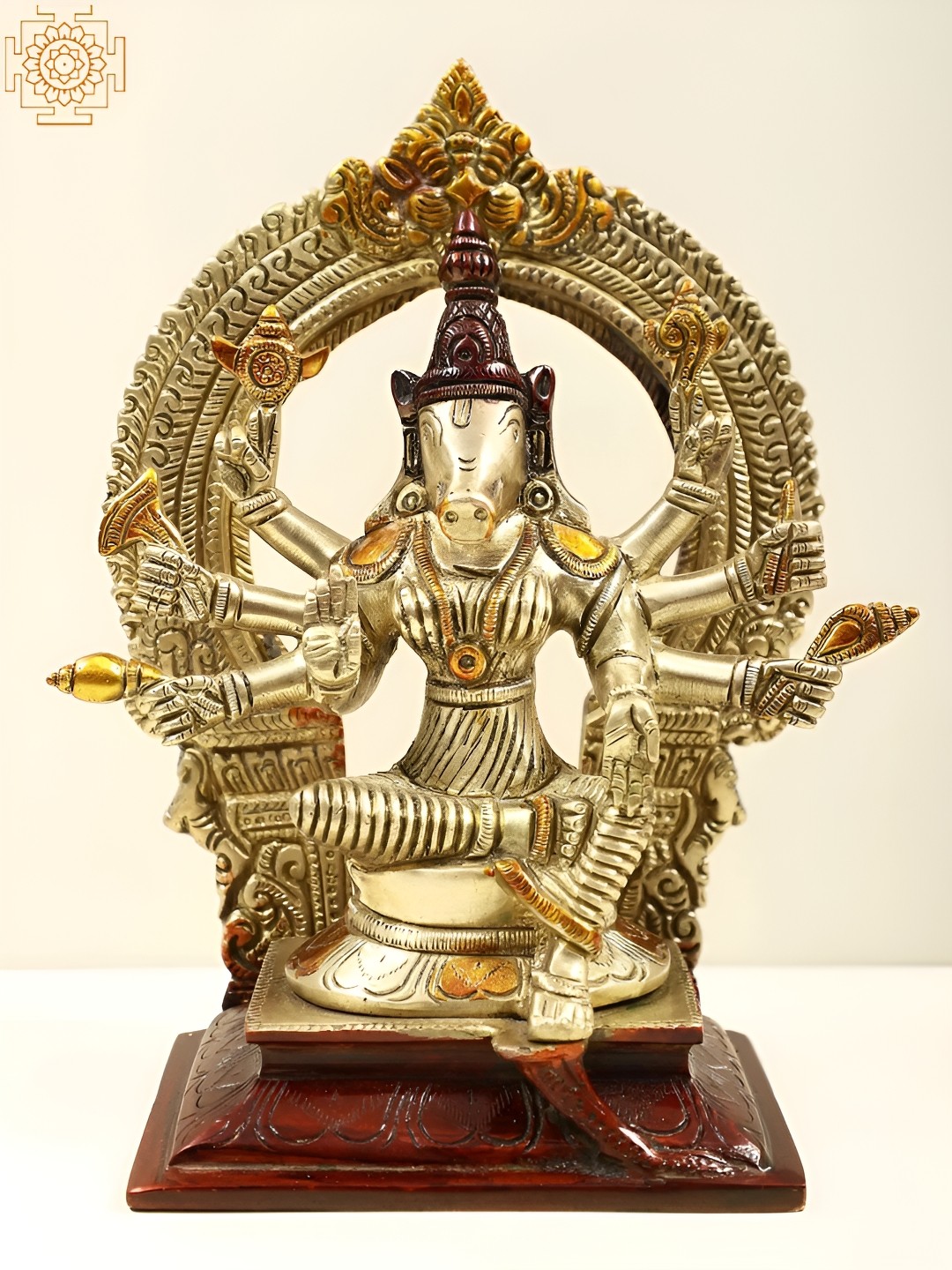 

Exotic India Gold-Toned Idol Showpiece