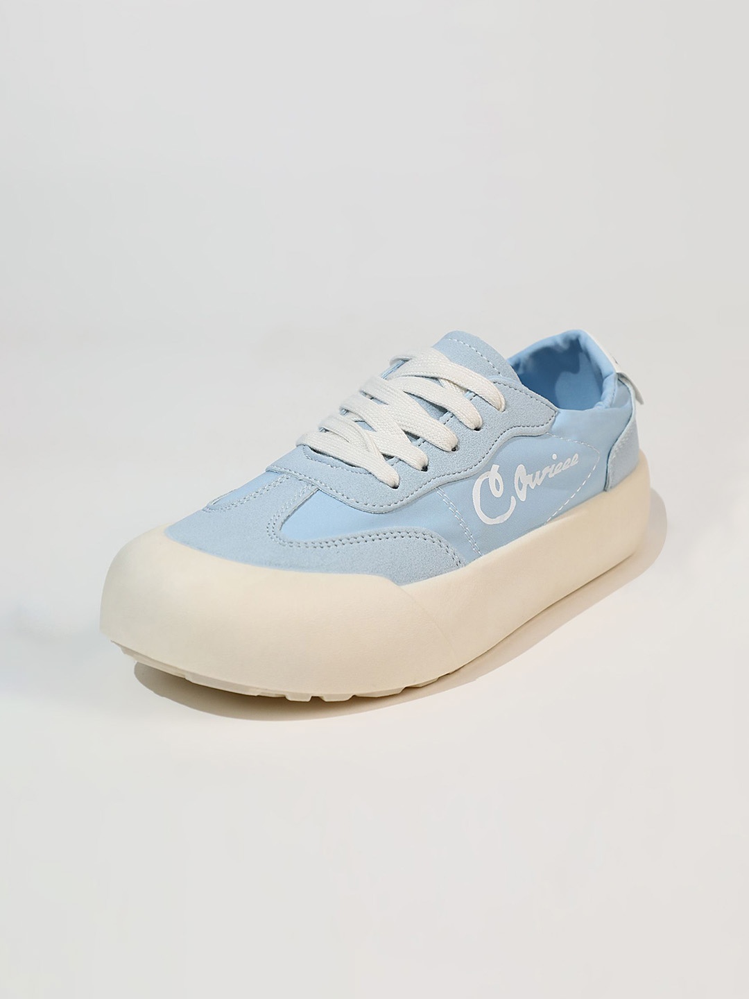

LULU & SKY Women Colourblocked PU Sneakers, Blue