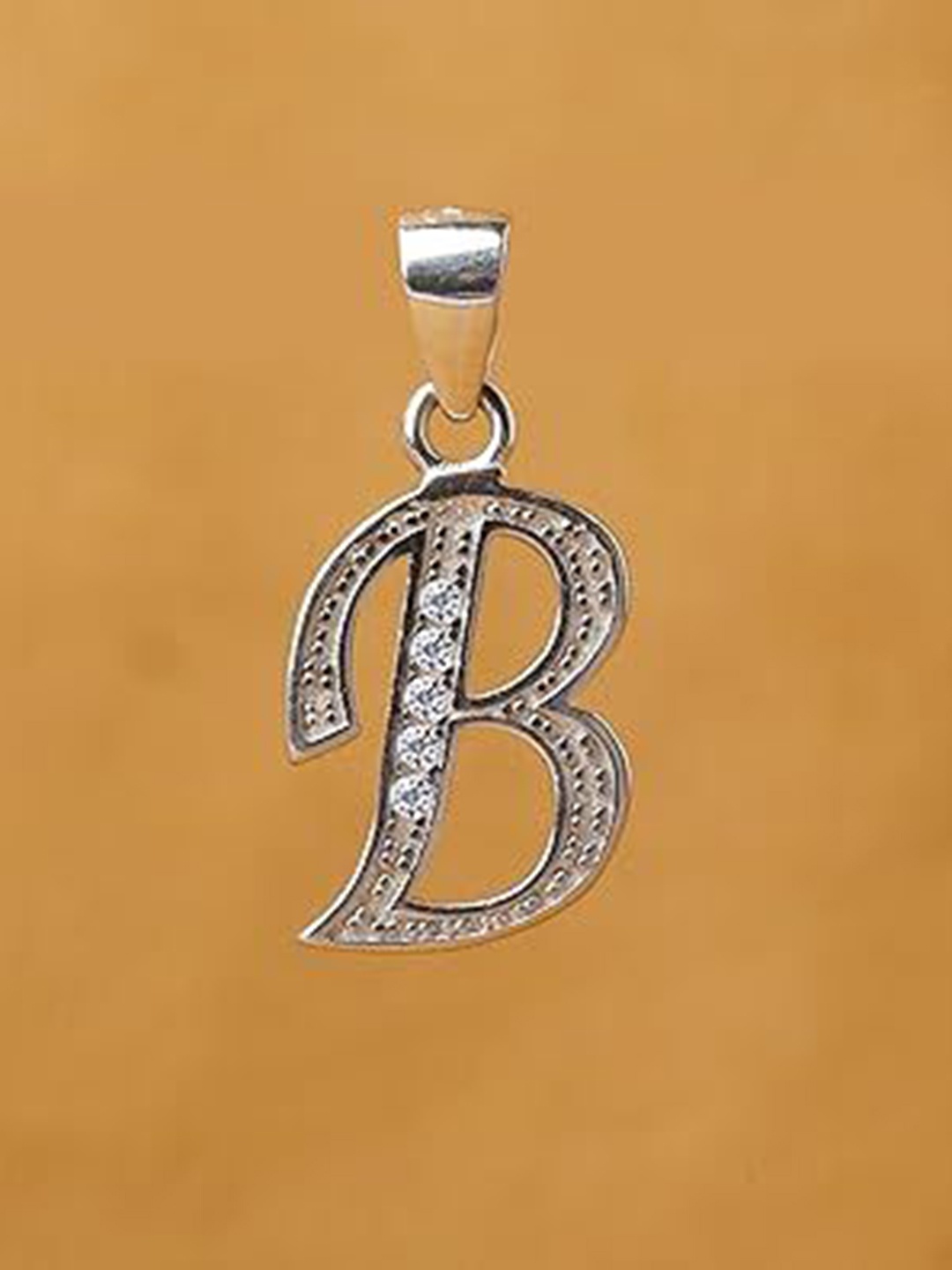 

Paavni Rhodium-Plated Contemporary Pendants, Silver