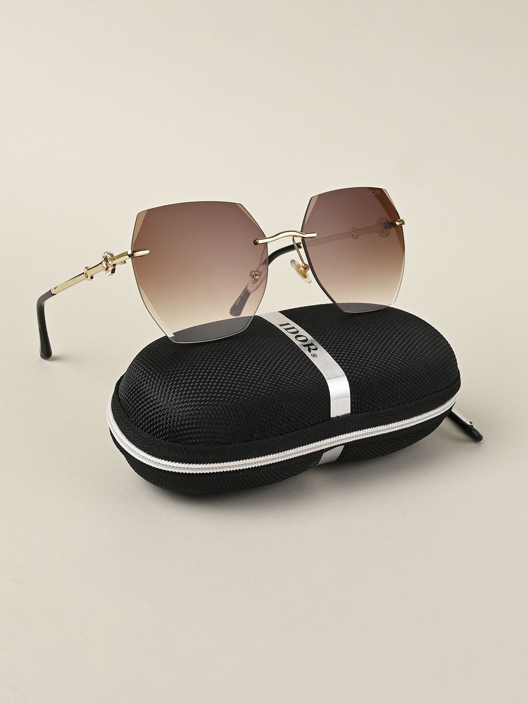 

IDOR Women UV Protection Sunglasses IDOR-5209-BRW-Brown