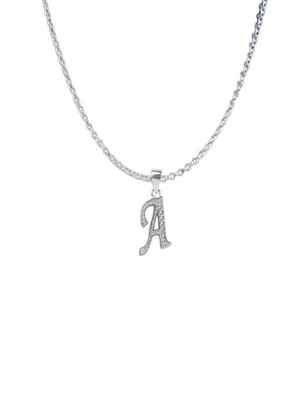 

Paavni Rhodium-Plated Contemporary Pendants, Silver