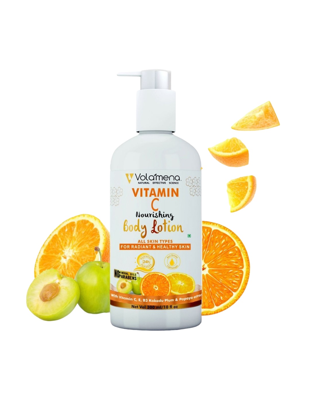 

Volamena Vitamin C Nourishing Body Lotion 300 ml, White