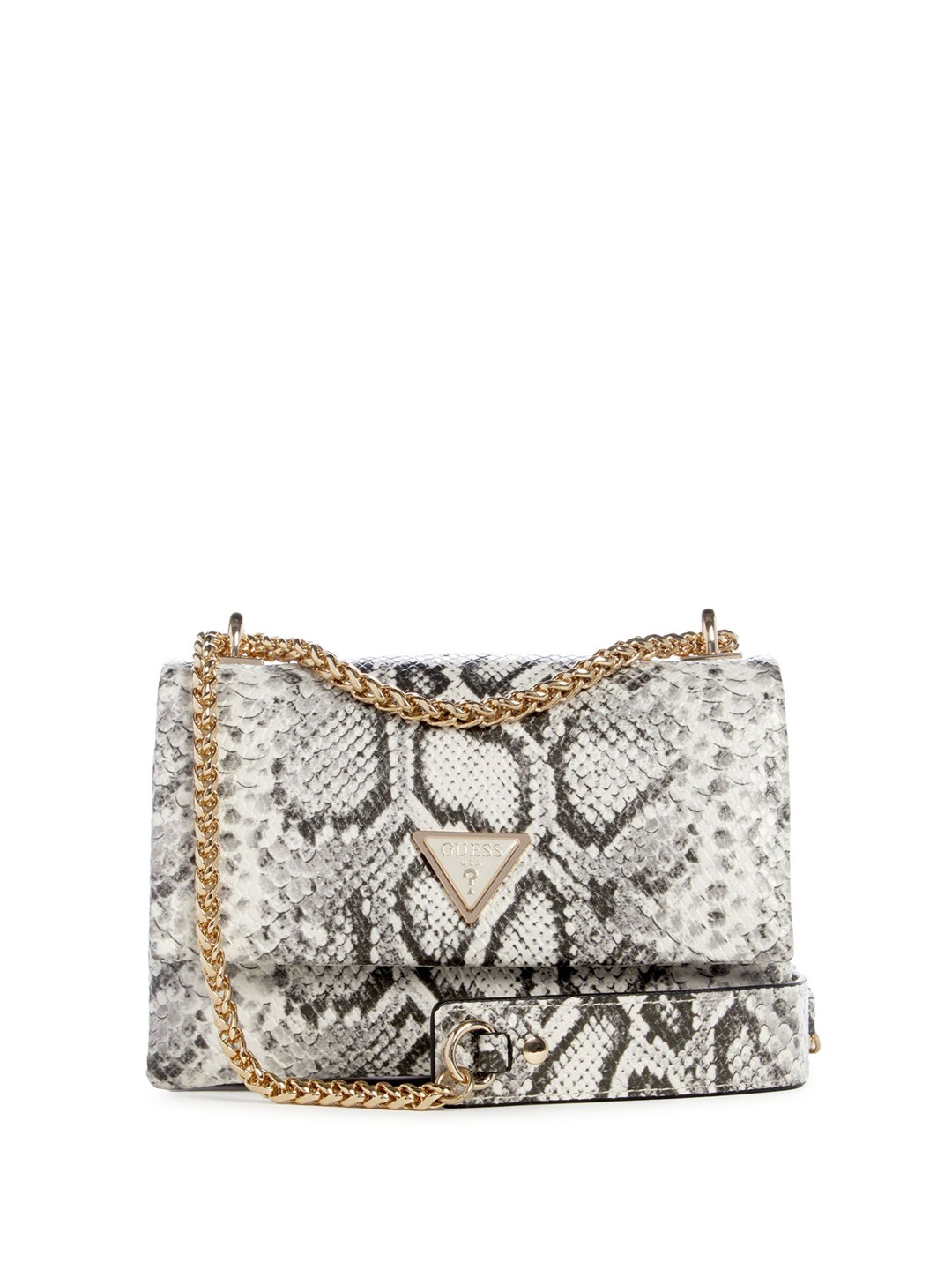 

GUESS Animal PU Swagger Sling Bag, Grey