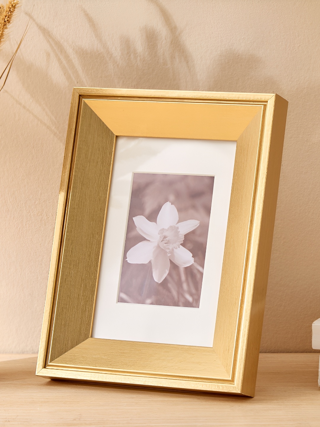 

Home Centre Beige & White 1 Pieces MDF Wall Photo Frames