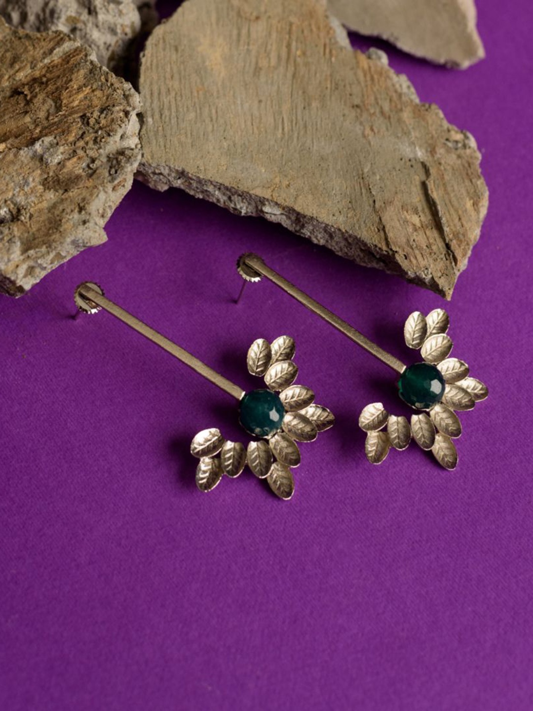 

Trupti Mohta Contemporary Ear Cuff Earrings, Silver