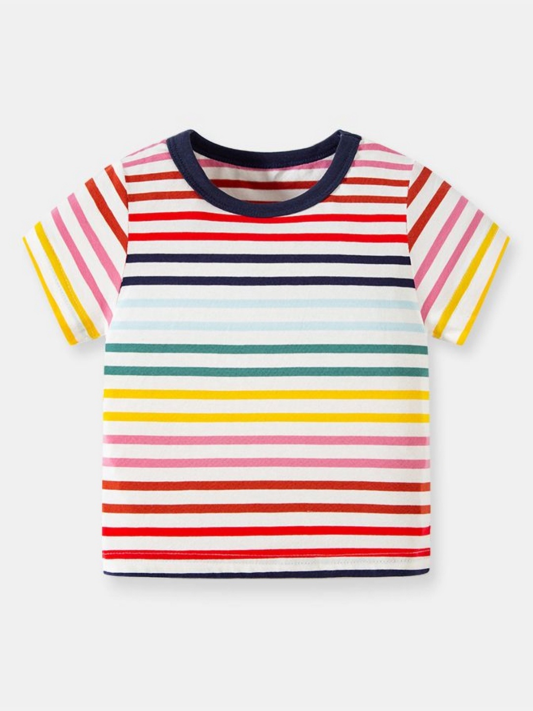 

StyleCast Kids Striped Pockets T-shirt, Multi