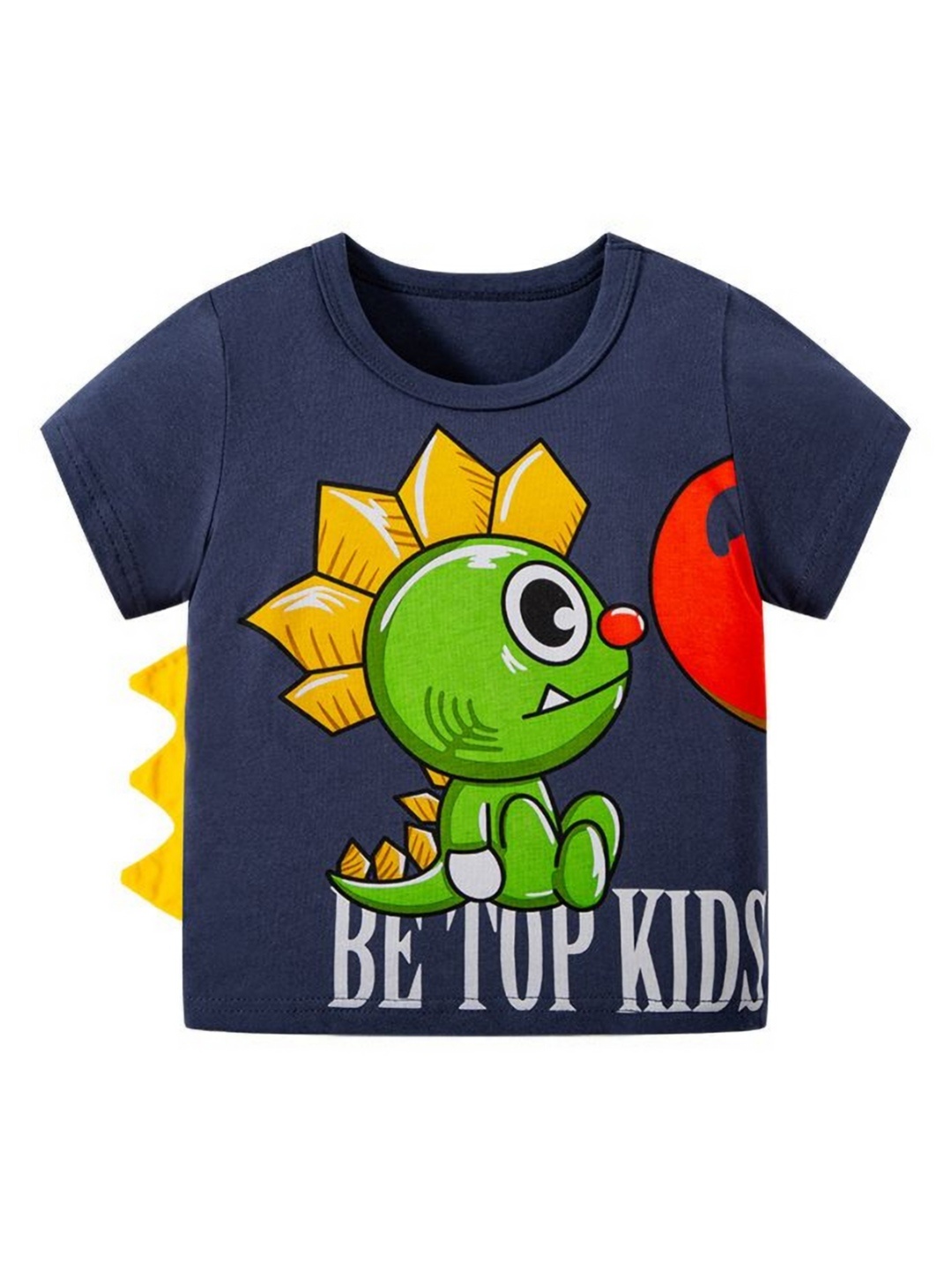 

StyleCast Kids Printed Applique T-shirt, Navy blue