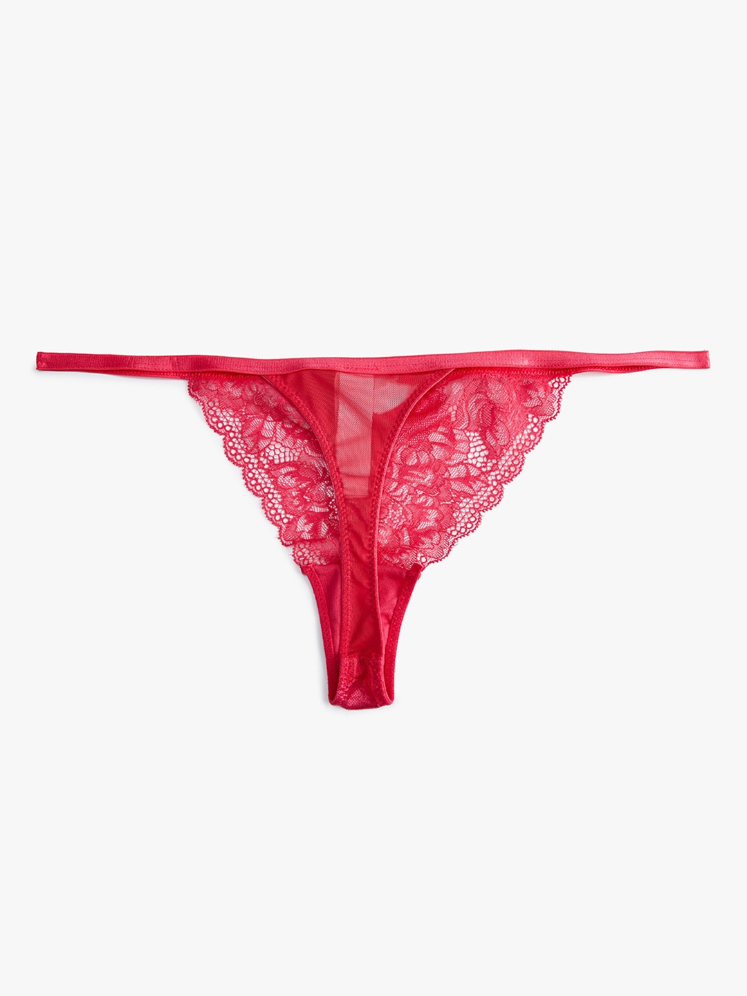 

Koton Mid Rise Thong Briefs 8684288402118, Red