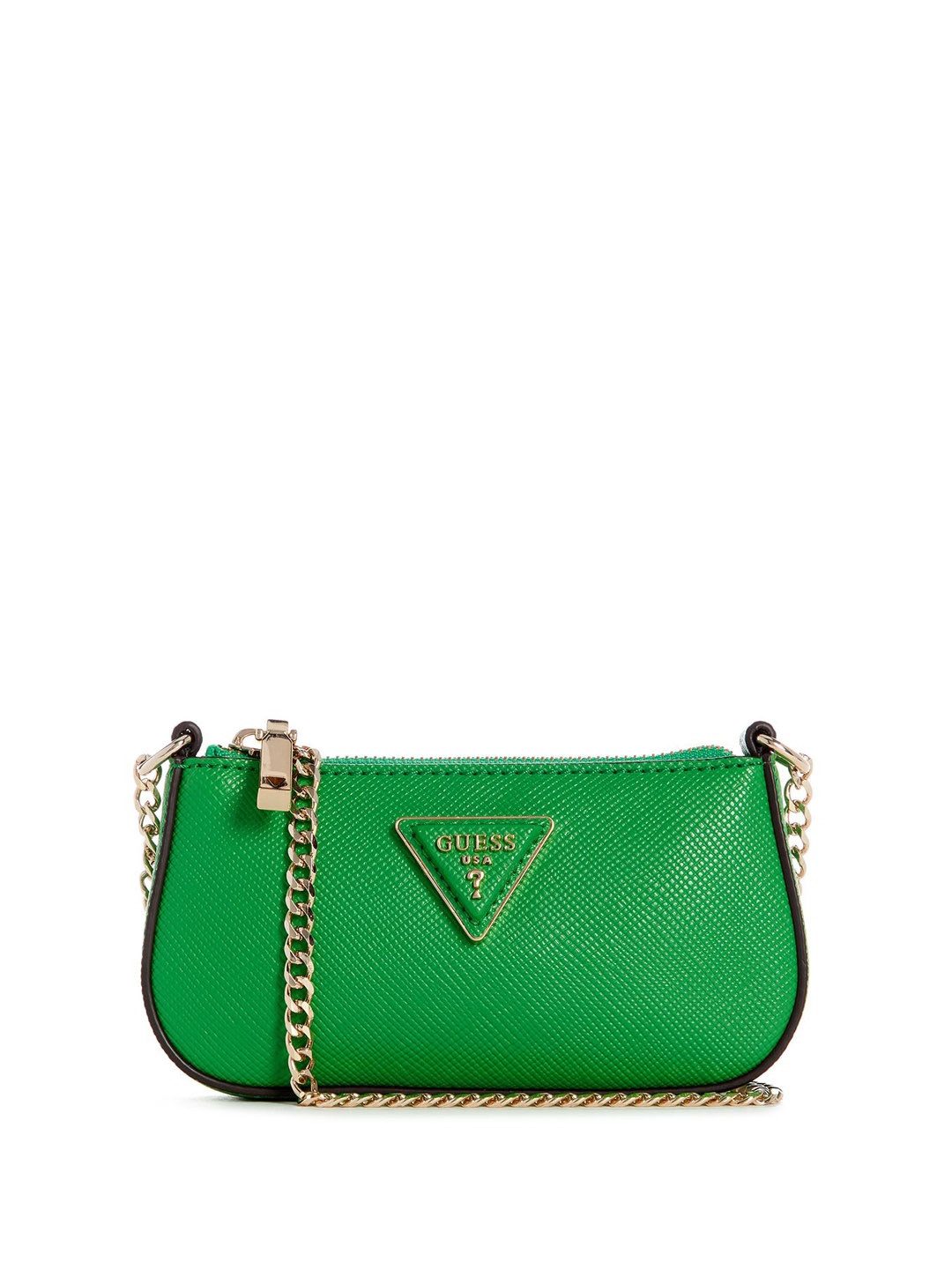 

GUESS PU Structured Sling Bag, Green