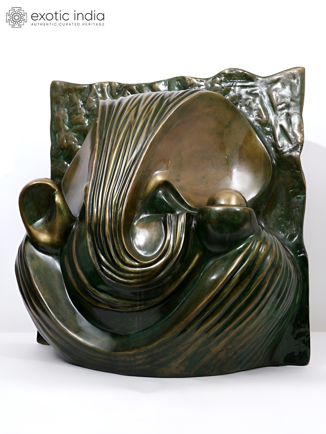 

Exotic India Green Religious Idol Showpiece