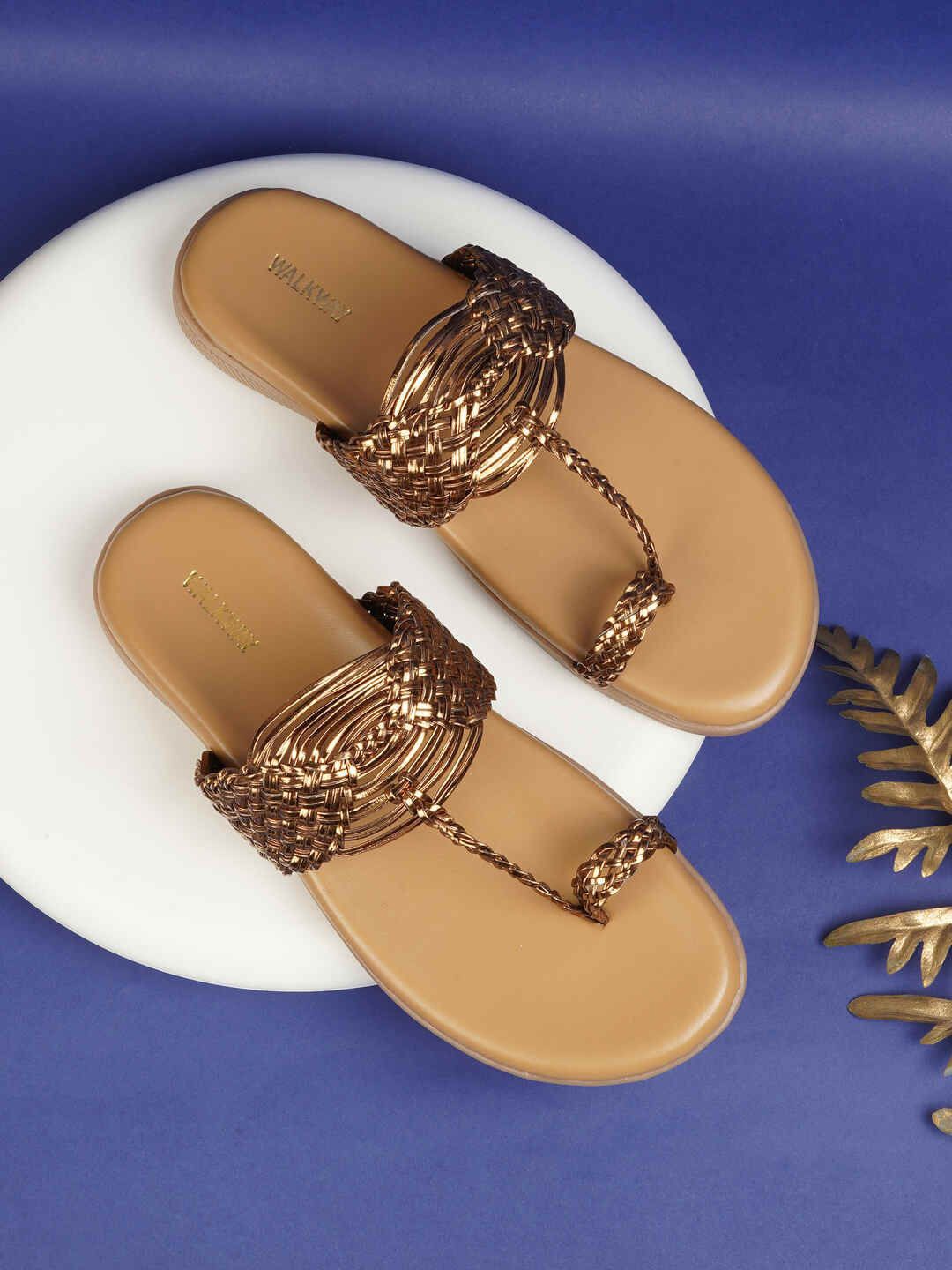 

WALKWAY by Metro Women One Toe Flats, Bronze