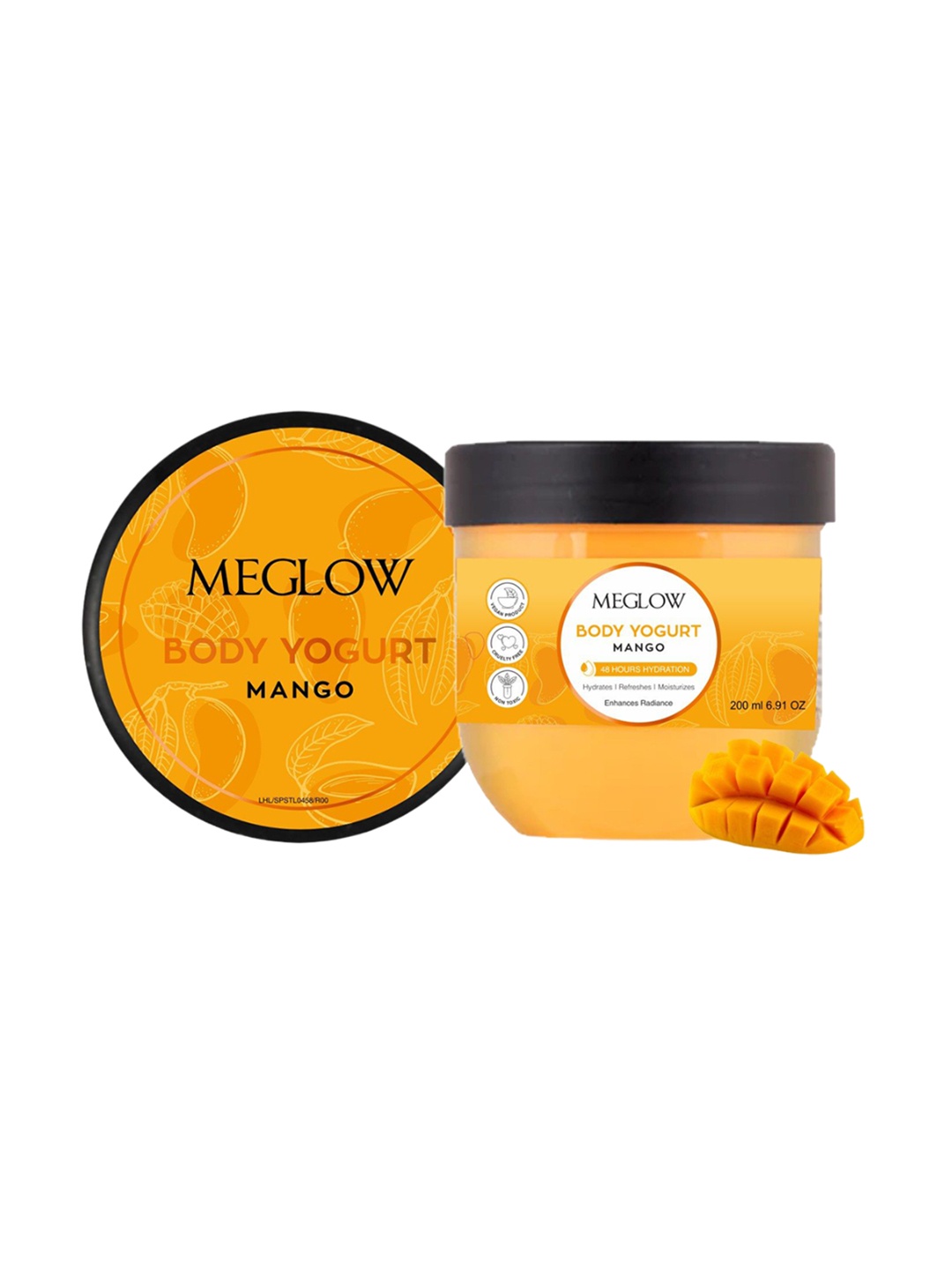 

MEGLOW Body Yogurt 200ml - Mango, Yellow