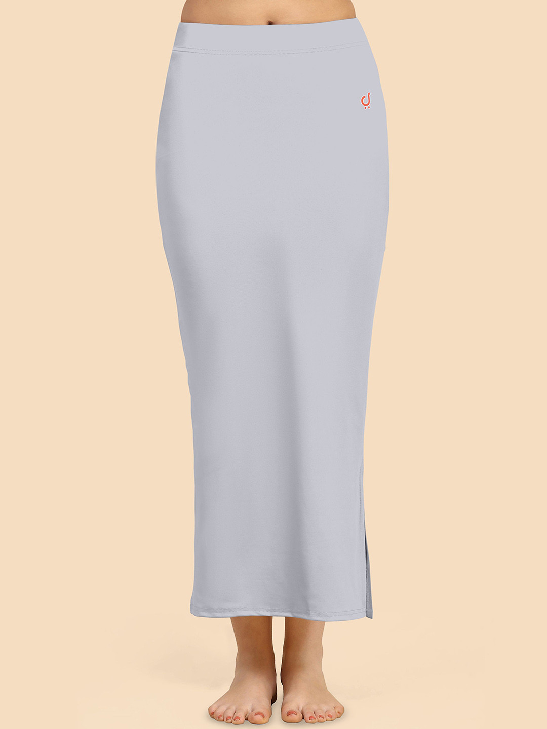 

Trendmalls High Rise Mermaid-Fit Stretchable Saree Shapewear, Grey melange