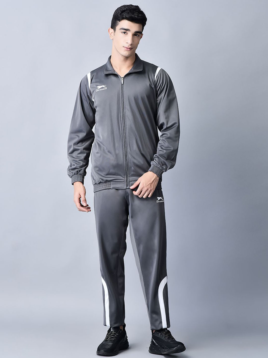 

Shiv Naresh Long Sleeve Jacket & Track Pant Tracksuits, Grey