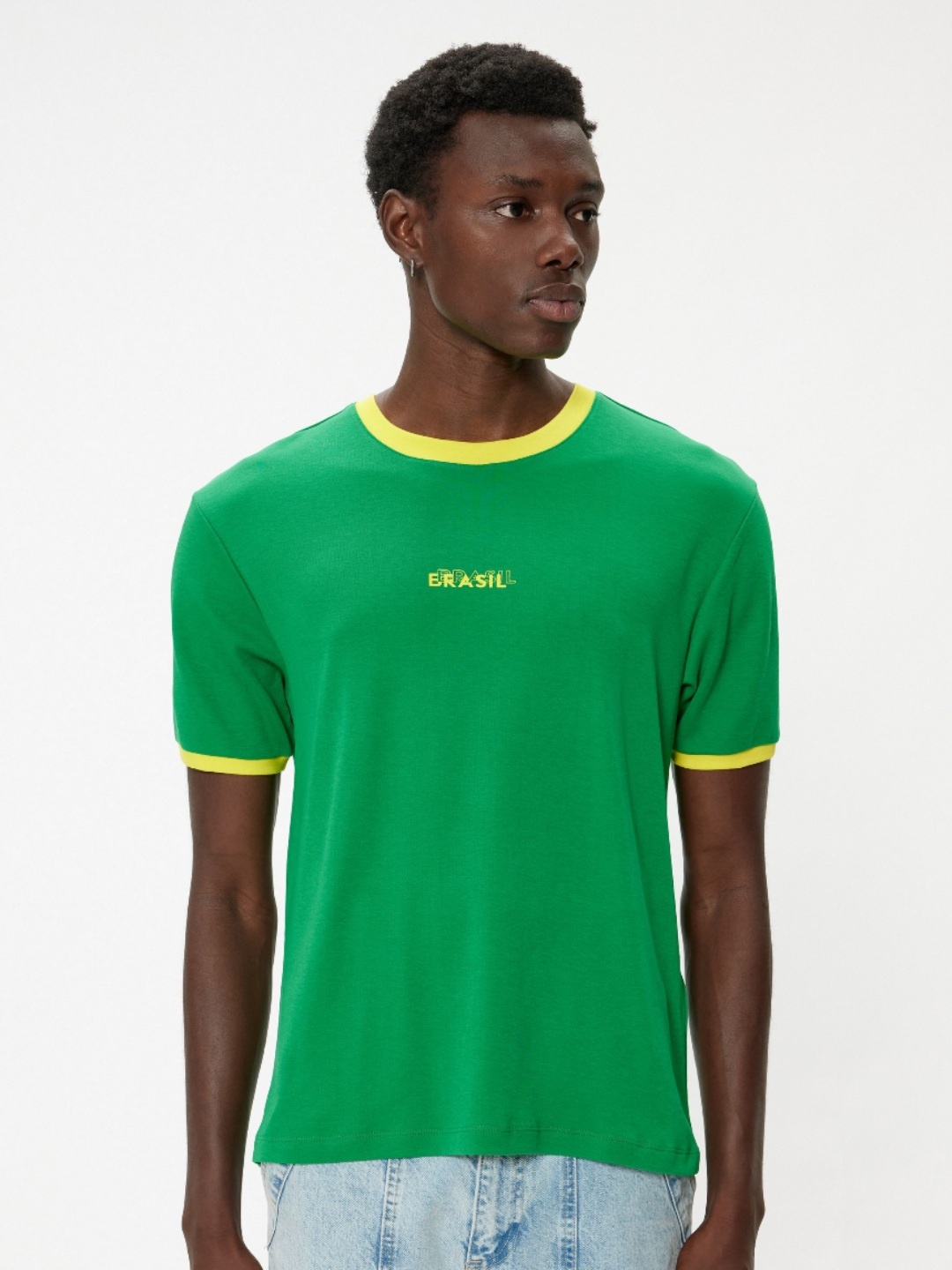 

Koton Men Pockets Slim Fit T-shirt, Green