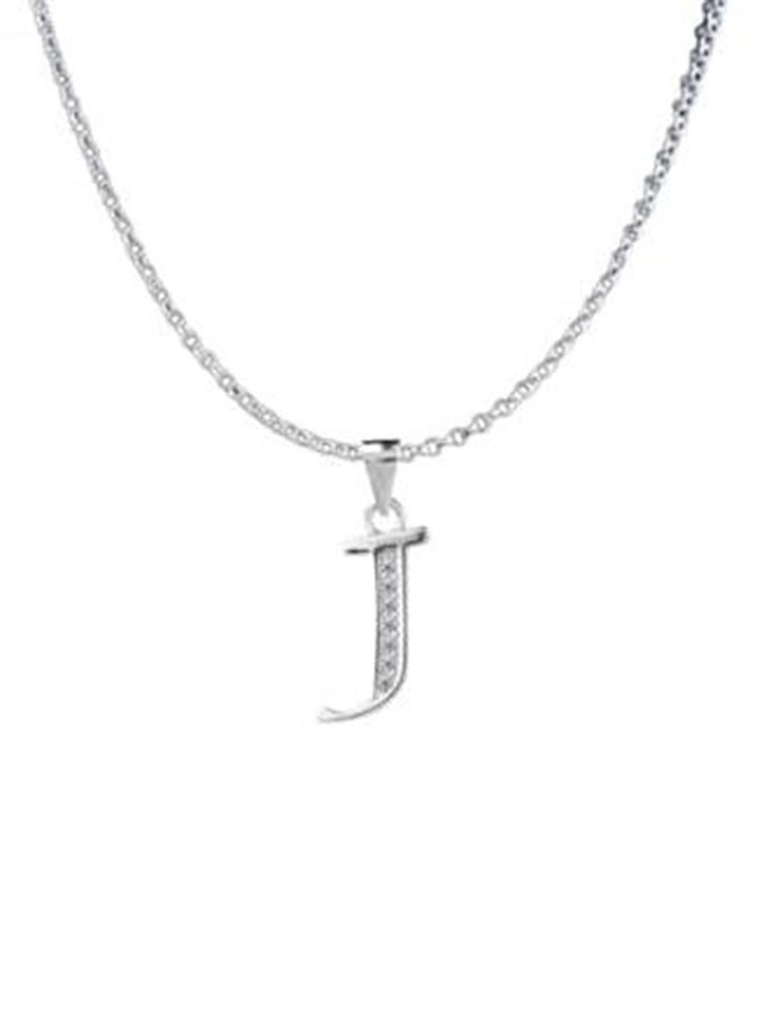 

Paavni Rhodium-Plated Contemporary Pendants, Silver