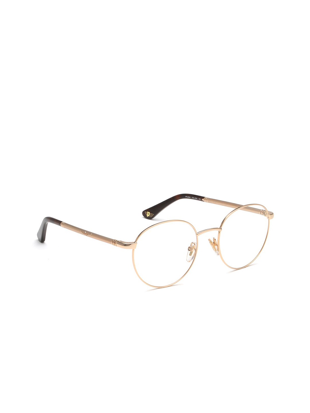 

Police Men Full Rim Round Frames, Gold