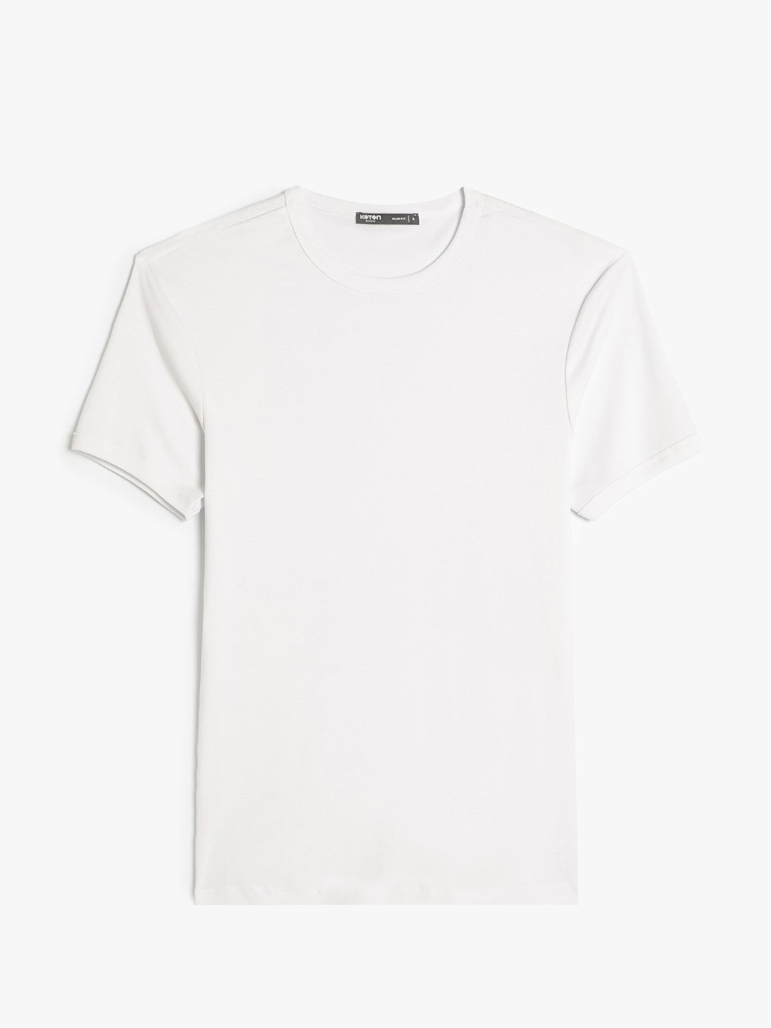 

Koton Men High Neck T-shirt, White