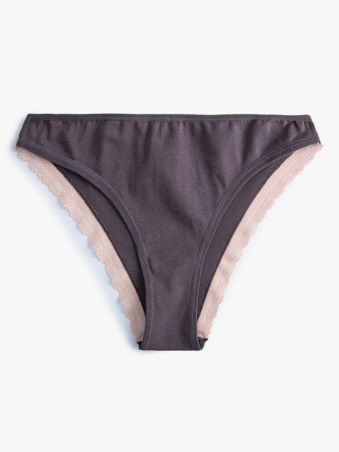 

Koton Mid-Rise Basic Briefs 8684287561588, Purple