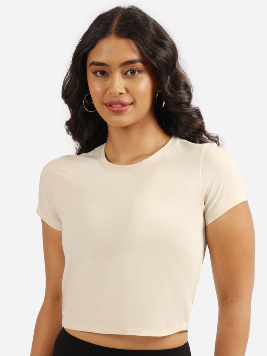 

Blissclub Women Moisture Wicking T-shirt, Beige