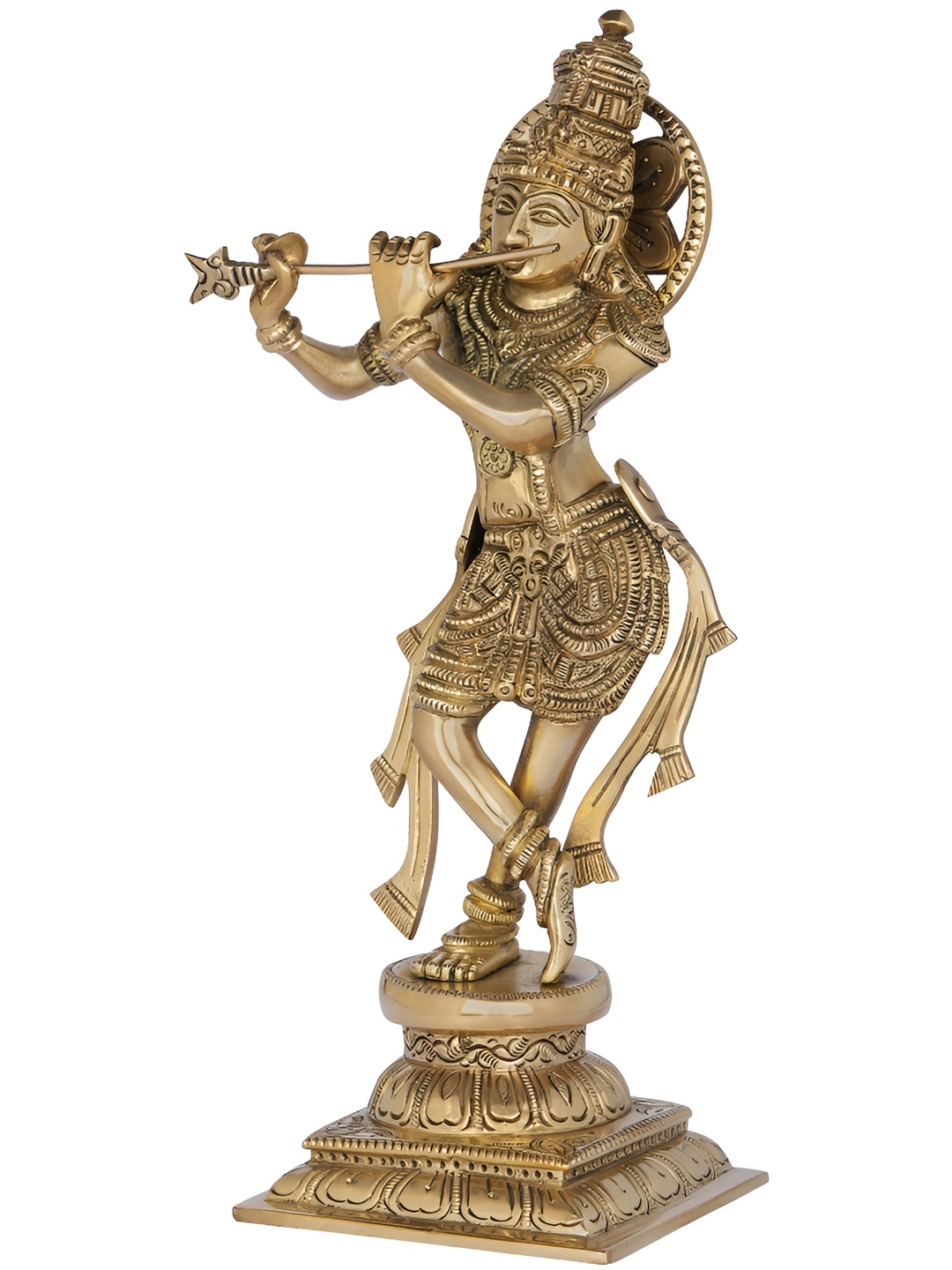 

Exotic India Gold-Toned Idol Showpiece